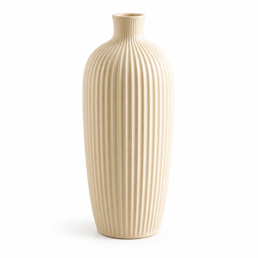 Aurelia Ribbed Vase — product view