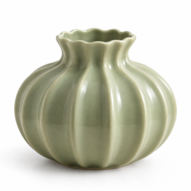 Elara Ripple Vase — product view