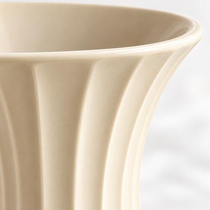 Solene Flared Vase — detail view
