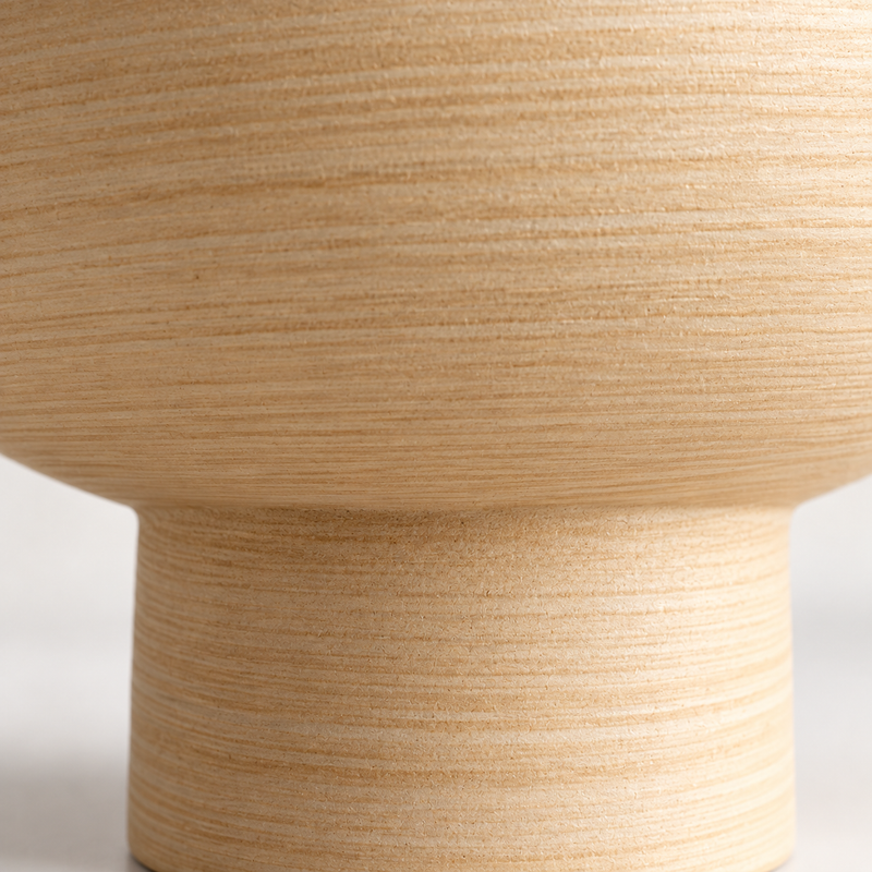 Thalia Pedestal Vase — detail view